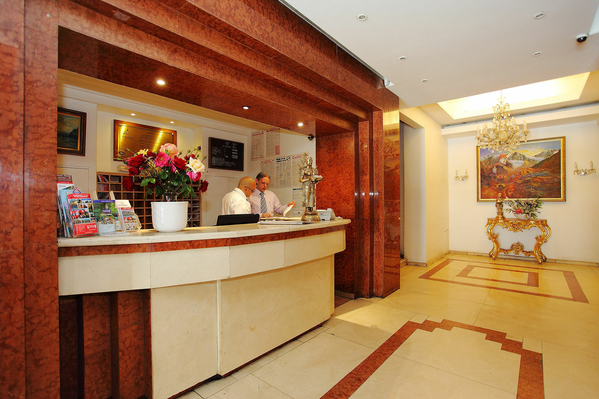 Hotel Espana Сантьяго Экстерьер фото